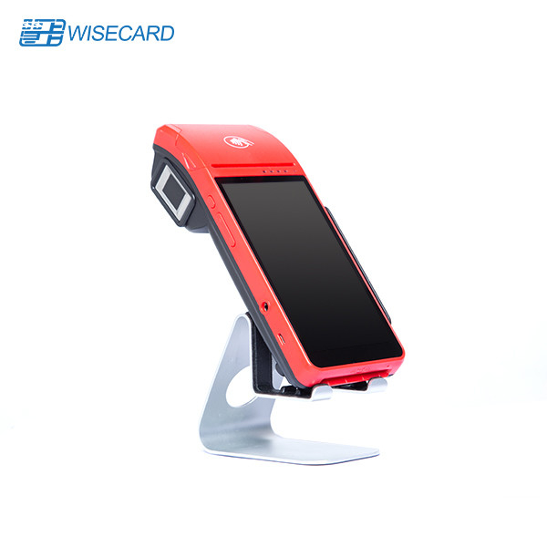DC HSPA Handheld Pos Terminal TDS CDMA Wireless 4G 8 Mega Pixels