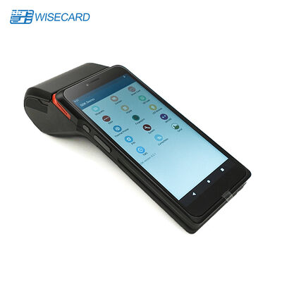 Terminal POS Android z wbudowaną drukarką termiczną 58*40mm, procesorem czterordzeniowym i technologią EMV do bezpiecznych płatności