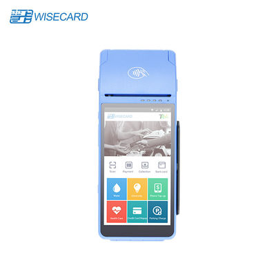 System Android 7 Smart POS z czytnikiem kart NFC wbudowaną drukarką pokwitowań
