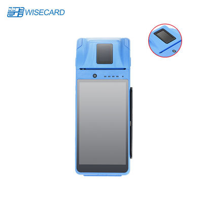 Bezdotykowy optyczny terminal POS z czytnikiem linii papilarnych z systemem operacyjnym Android 7.0 Security Payment