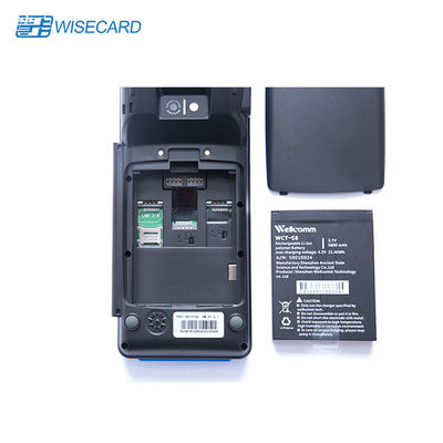 NFC 13.56MHz MTK MT8735 Ręczna maszyna POS 5,5-calowa drukarka termiczna POS