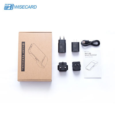 WCDMA 2500 mAH Android POS Terminal MSR IC NFC 1D 2D Kod kreskowy 5,5 cala