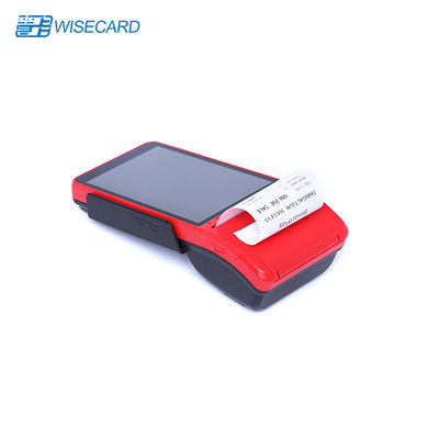 4 PSAM 5800mAh Mobilny system płatności Pos EDGE GPRS Handheld Payment POS
