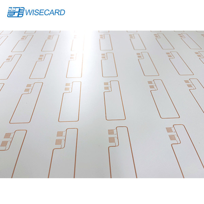 Wisecard LF / HF / UHF Chip RFID Prelam Inlay do karty inteligentnej EMV
